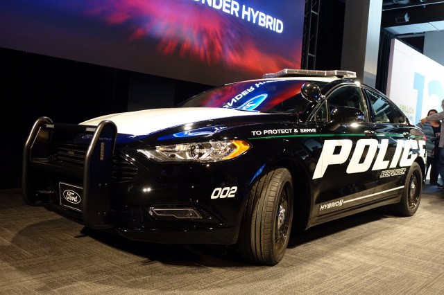 2018 Ford Police Responder Hybrid Sedan pursuit-rated police car